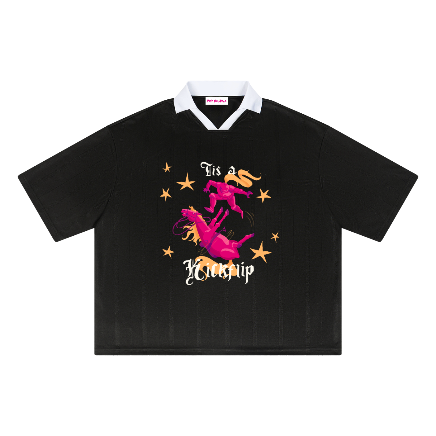 Kickflip Unisex Striped Boxy Soccer Jersey