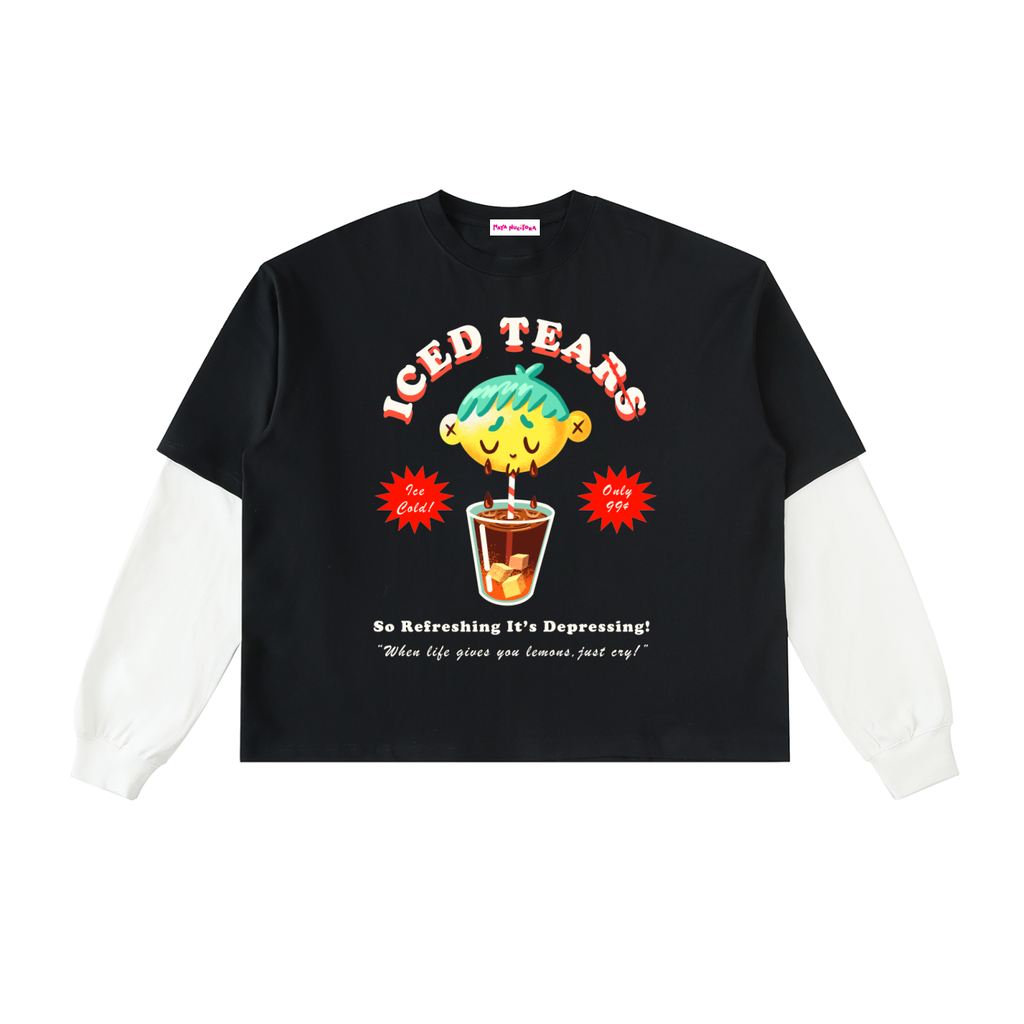 Iced Tears Layered Shirt